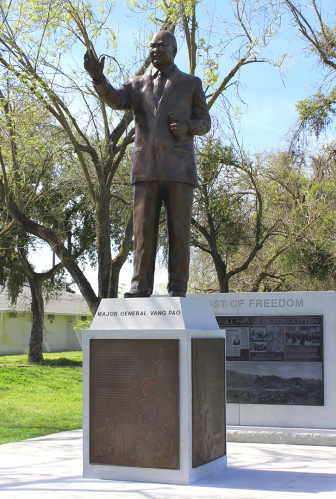 Bronze Veterans Portrait Statue of GVP