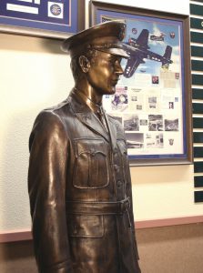 Bronze Portrait Statue of Military Veteran