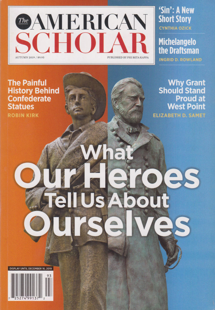 The American Scholar Magazine Cover of General Grant Statue by Paula Slater