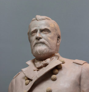 General Grant Statue by Paula Slater for West Point