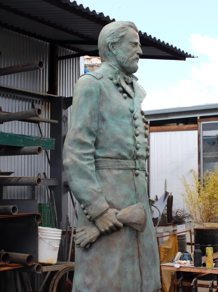 Ulysses S. Grant Bronze Monument Statue by Paula Slater