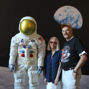 Neil Armstrong Space Replicas, Paula SlaterSculpture