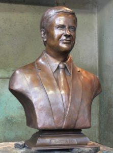 Bronze Portrait Bust, Paula Slater Sculpture