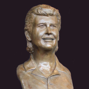 George Draper Bronze Bust by Paula Slater