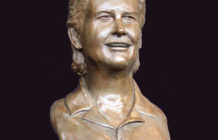 Bronze Bust of George Draper by Paula Slater