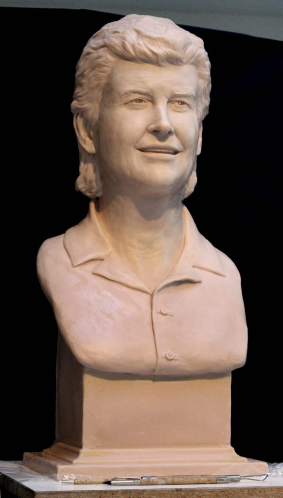 Portrait Bust of George Draper by Paula Slater