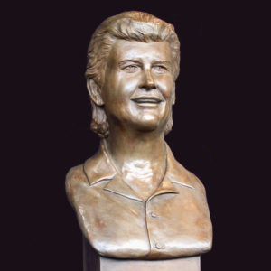 George Draper Bronze Portrait Bust by Paula Slater